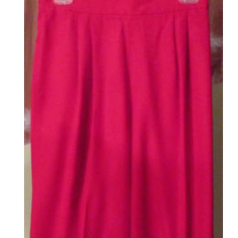 NWT MAGGIE LAWRENCE MISSY SIZE MS RED DESIGNER PANTS